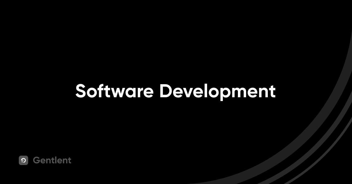 Software Development - Gentlent